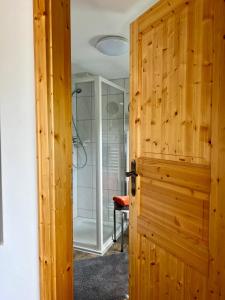 Ένα μπάνιο στο Chalet Berghaus Rusch