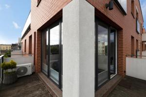 Budynek, w którym mieści się apartament