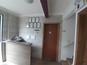 Kuchyň nebo kuchyňský kout v ubytování Monte Ararat