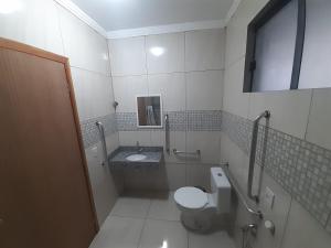 Koupelna v ubytování Monte Ararat