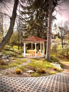 Zahrada ubytování Slow life Karkonosze