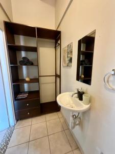Koupelna v ubytování Casitas de la Paz