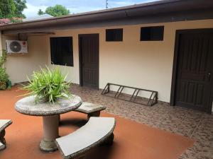 Patio nebo venkovní prostory v ubytování Casitas de la Paz