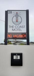 Certifikát, hodnocení, plakát nebo jiný dokument vystavený v ubytování The Coast Motel