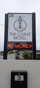 Certifikát, hodnocení, plakát nebo jiný dokument vystavený v ubytování The Coast Motel
