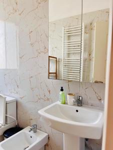 Koupelna v ubytování Mia Luxury apartments