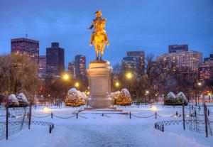 Mandarin Oriental, Boston v zimě