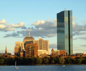 Nespecifikovaný výhled na destinaci Boston nebo výhled na město při pohledu z hotelu