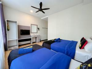 TV a/nebo společenská místnost v ubytování Hotel Lavie at Centrum
