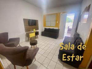 Et tv og/eller underholdning på Casa em Itamaracá + 5 billeder