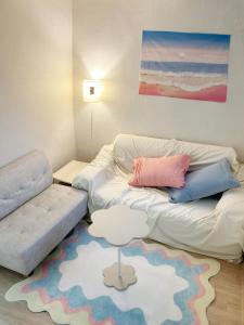 Et opholdsområde på The Pastel