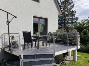 Balkón nebo terasa v ubytování Marisa's Sauerlandträumchen