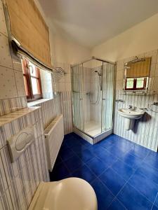 Koupelna v ubytování Apartmán Na návsi