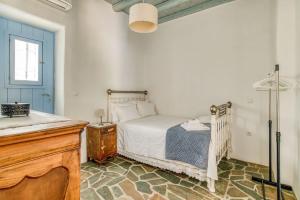 Postel nebo postele na pokoji v ubytování Vaya House - Feeling Greek
