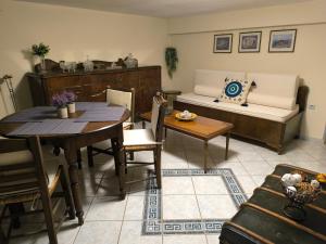 Χώρος καθιστικού στο Michaela