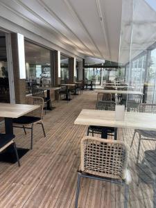 Restaurace v ubytování L Hémisphère