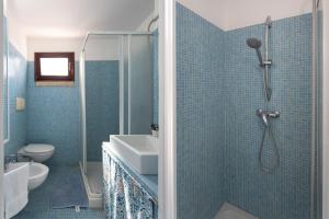 Koupelna v ubytování Appartamento in corte