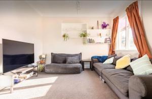 Posezení v ubytování Charming & Bright Stay, Great Location, Dunedin Local Host