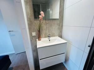 Koupelna v ubytování Bungalowpark de Horn - Floresta 215 + 16 fotografií