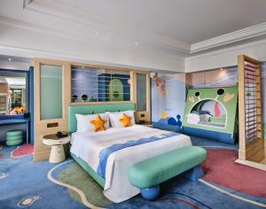 Ένα ή περισσότερα κρεβάτια σε δωμάτιο στο InterContinental Shenzhen by IHG