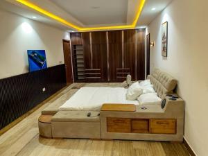 Posteľ alebo postele v izbe v ubytovaní Sha'an Residence