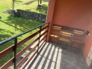Balkón nebo terasa v ubytování Vila Konstantinović