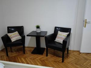 Posezení v ubytování Orient Apartman