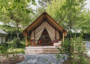 Zahrada ubytování Wecamp San Sebastián