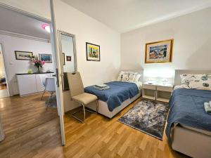 Posteľ alebo postele v izbe v ubytovaní Apartment Moracea