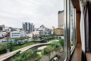 Cảnh Đài Trung hoặc tầm nhìn thành phố từ khách sạn