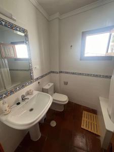 Et badeværelse på Casa Lucero