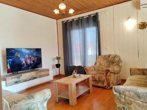 Posezení v ubytování Apartman Memories