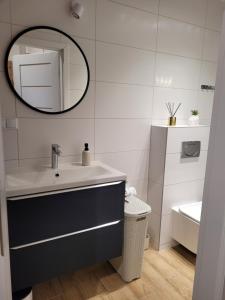 Koupelna v ubytování Axo-Hostel 14