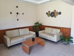 Posezení v ubytování Vourvourou Hotel