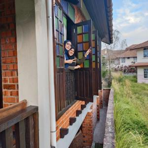 Balkón nebo terasa v ubytování NASHQUE HOMESTAY