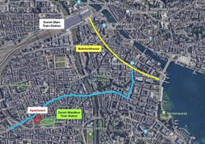 Fotografie z fotogalerie ubytování KAYA Zurich Apartment 1B - Deluxe 2BR Downtown Apt v Curychu