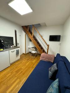 Kuchyň nebo kuchyňský kout v ubytování Duplex 1