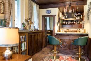 Lounge nebo bar v ubytování Hotel Bouton d'Or - Courmayeur