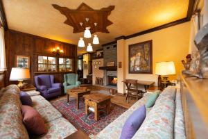 Posezení v ubytování Hotel Bouton d'Or - Courmayeur
