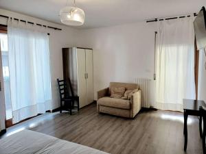 Postel nebo postele na pokoji v ubytování Nottetempo Verona