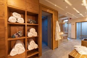 Koupelna v ubytování Hotel Bouton d'Or - Courmayeur