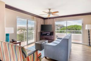 TV a/nebo společenská místnost v ubytování Hilton Vacation Club Ka'anapali Beach Maui
