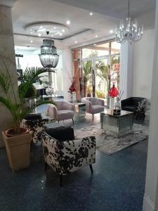 Posezení v ubytování Citiheight Hotel