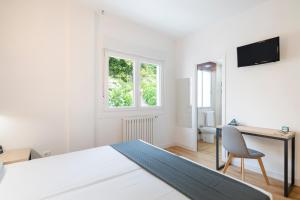 Postel nebo postele na pokoji v ubytování Hotel Alda Vía Norte