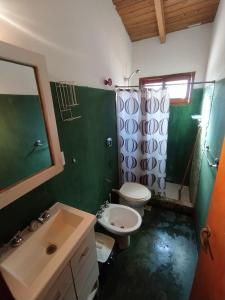 Koupelna v ubytování Casa de Verano con piscina exclusiva