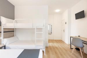 Postel nebo postele na pokoji v ubytování Hotel Alda Vía Norte