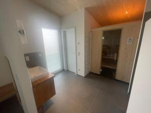 Ένα ή περισσότερα κρεβάτια σε δωμάτιο στο Ferienhaus-Wasserkuppe-Rhön +40 φωτογραφίες