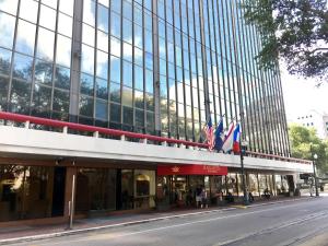 Bygningen som hotellet ligger i