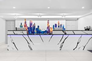 シャンバーグにあるBest Western Schaumburg – O’Hare NWの市壁画の部屋