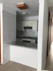 Kuchyň nebo kuchyňský kout v ubytování Apartamentos Quintero – Adults Only